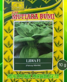 Benih Sawi Pakcoy Hijau LIDIA F1 Cap Mutiara Bumi
