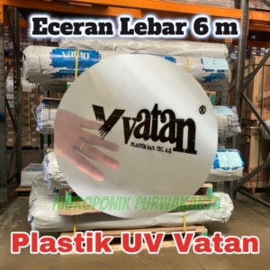 Plastik UV Greenhouse VATAN Tebal 200 Mikron 14% ECERAN Lebar 6 Meter