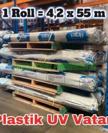 Plastik UV Greenhouse VATAN Tebal 200 Mikron