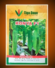 Benih Paria Hibrida KONYA F1 10 Gram Cap Tiga Daun